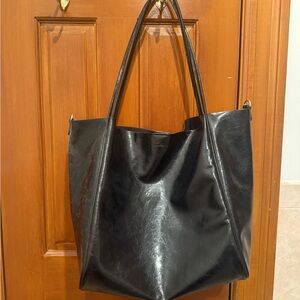 Black tote bag REMI REID